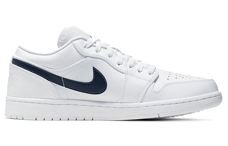 Air Jordan 1 Low \'White Obsidian\'  553558-114 Epoch-Defining Shoes