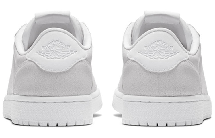 (WMNS) Air Jordan 1 Low NS \'Triple White\'  AH7232-100 Signature Shoe