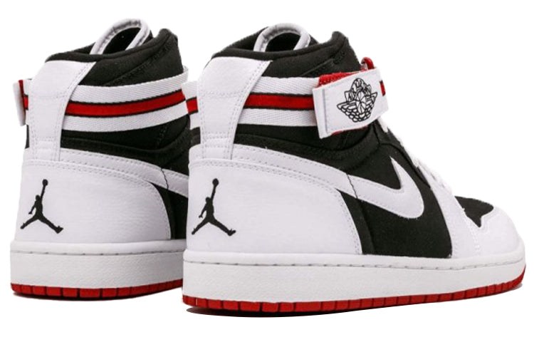 Air Jordan 1 High Strap \'White Black Varsity Red\'  342132-101 Cultural Kicks