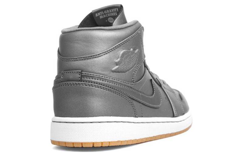 Air Jordan 1 Mid Nouveau \'Cool Grey\'  629151-007 Classic Sneakers