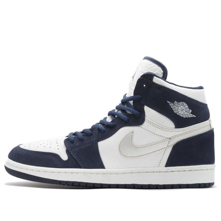 Air Jordan 1 Retro High CO.JP 'Midnight Navy' 2001 136060-101 Iconic Trainers