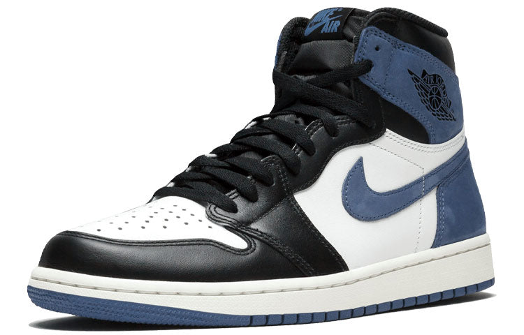 Air Jordan 1 Retro High OG \'Blue Moon\'  555088-115 Signature Shoe