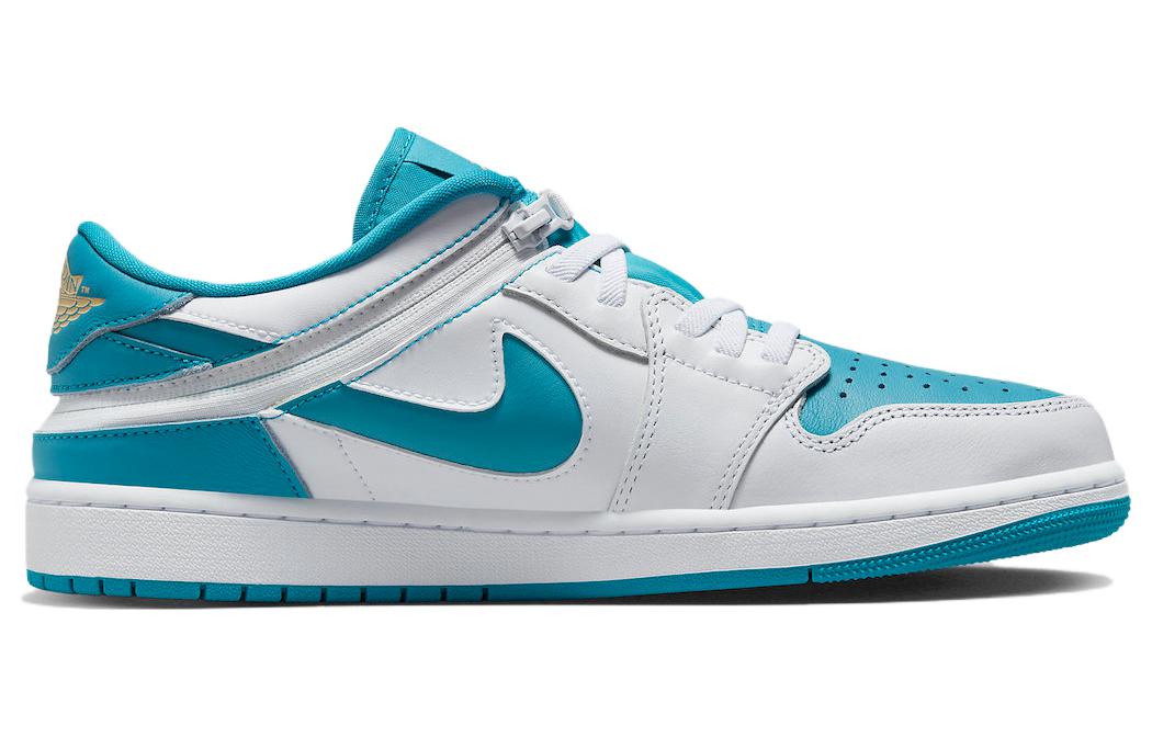 Air Jordan 1 Low FlyEase \'Aquatone\'  DM1206-174 Signature Shoe