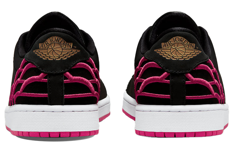Air Jordan 1 Centre Court \'Black Pink\'  DQ8577-001 Signature Shoe