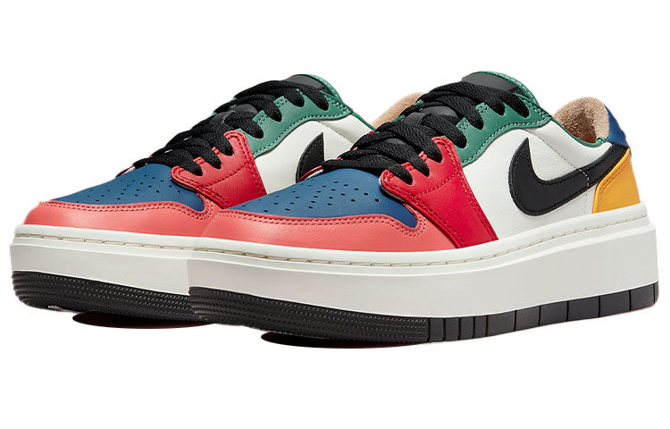 (WMNS) Air Jordan 1 Elevate Low \'Multi-Color\'  DX3951-100 Iconic Trainers