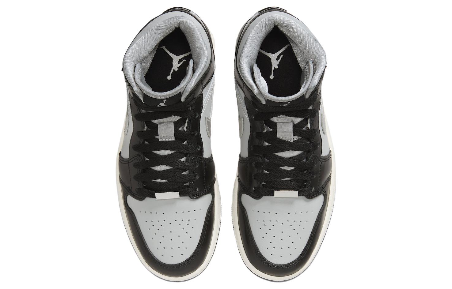 (WMNS) Air Jordan 1 Mid SE \'Black Chrome\'  FB9892-002 Iconic Trainers