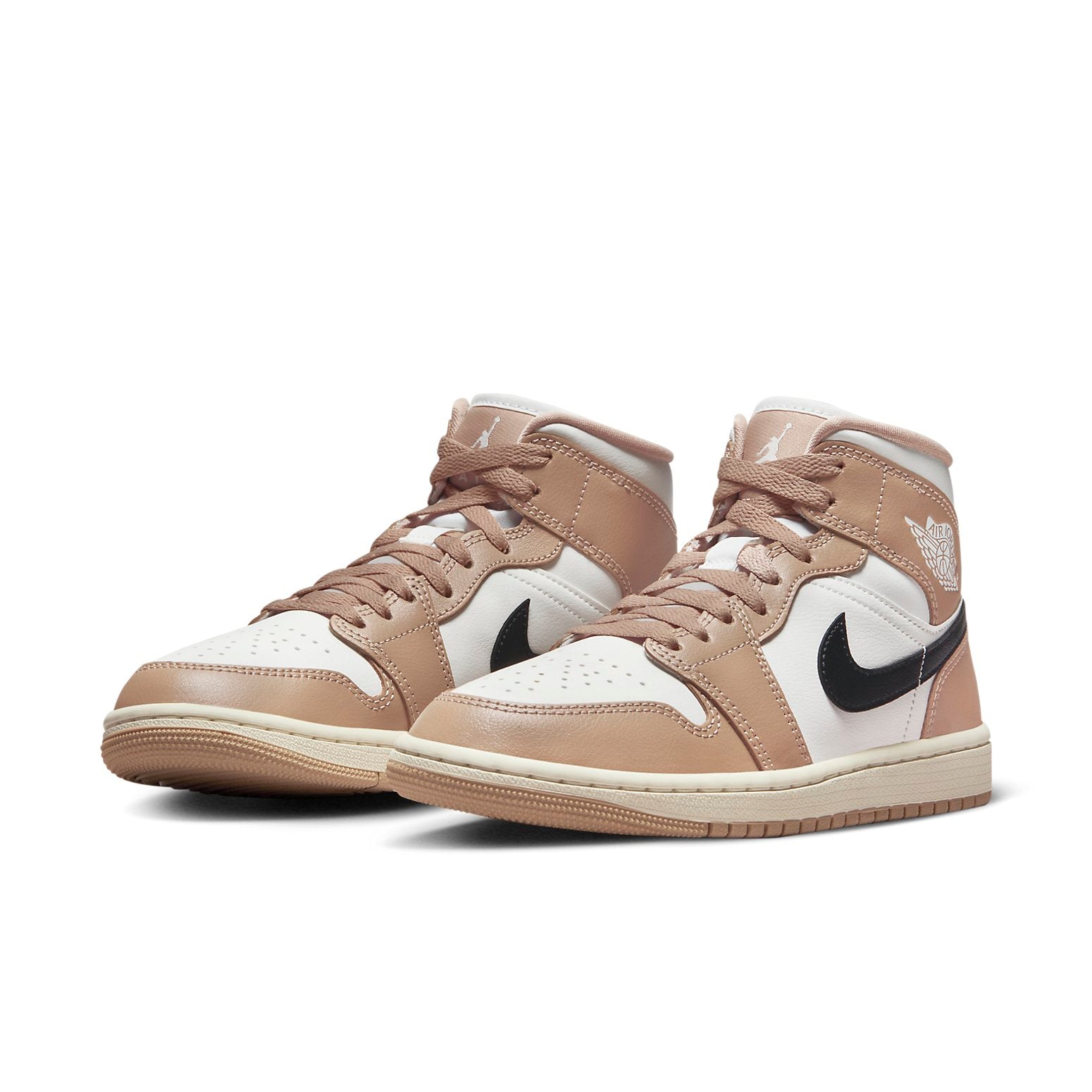 (WMNS) Air Jordan 1 Mid \'Desert\'  BQ6472-103 Epoch-Defining Shoes