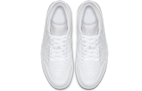 Air Jordan 1 Retro Low \'Triple White\'  553558-111 Classic Sneakers