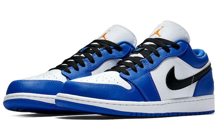 Air Jordan 1 Retro Low \'Hyper Royal\'  553558-401 Signature Shoe