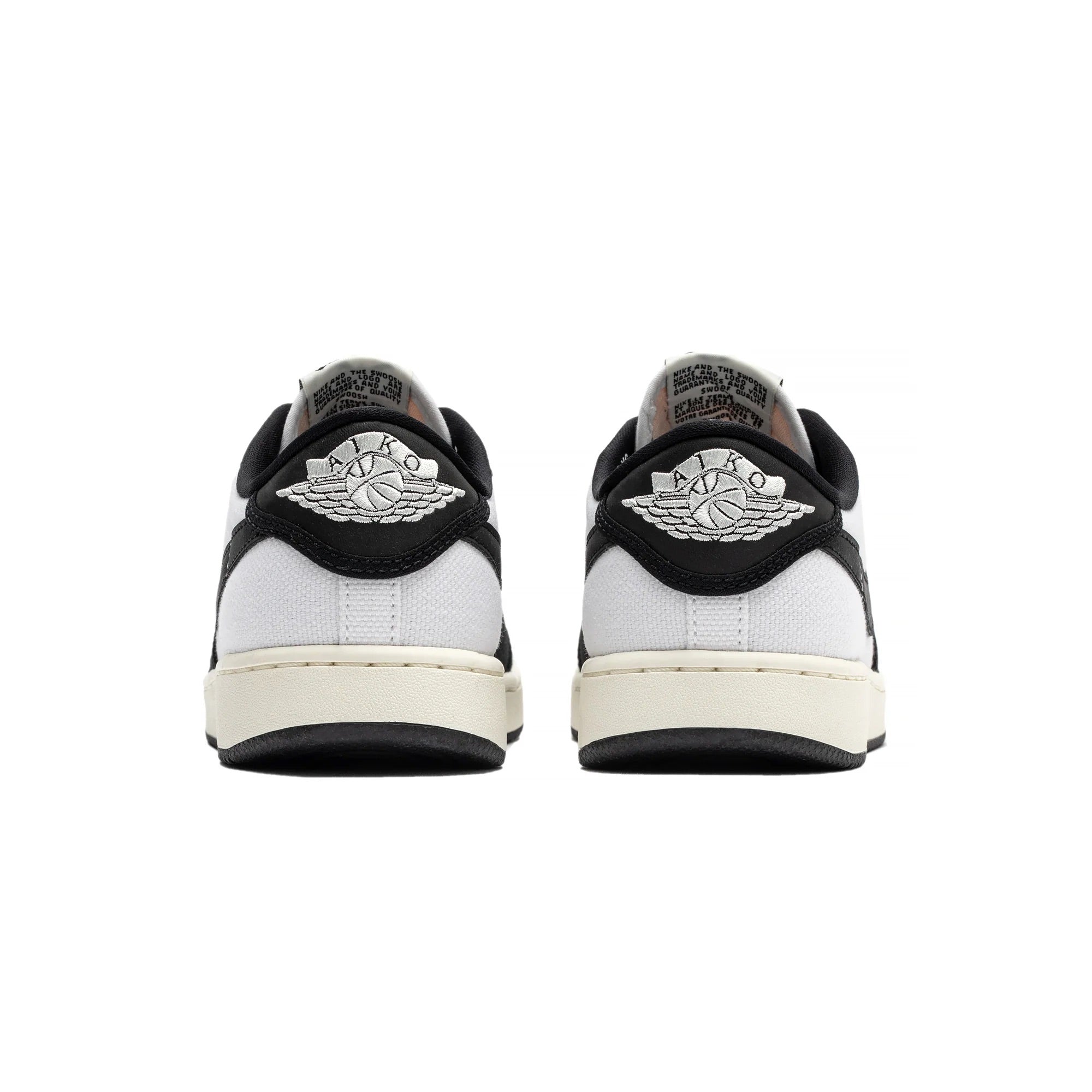 Air Jordan 1 Retro AJKO Low \'White Black Sail\'  DX4981-100 Epoch-Defining Shoes