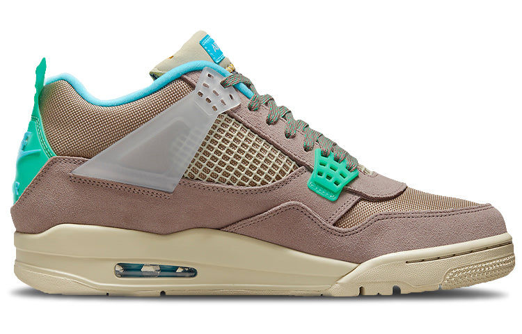 Union LA x Air Jordan 4 Retro \'Taupe Haze\'  DJ5718-242 Signature Shoe