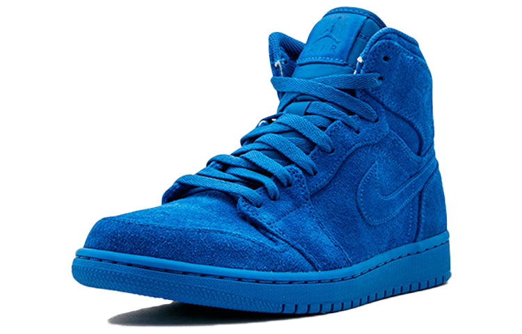 Air Jordan 1 Retro High \'Blue Suede\'  332550-404 Classic Sneakers