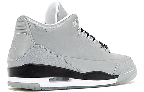 Air Jordan 3 5Lab3 \'Reflective Silver\'  631603-003 Signature Shoe