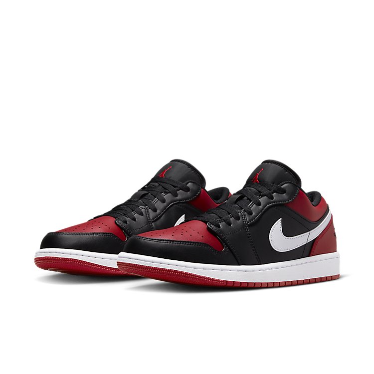 Air Jordan 1 Low \'Alternate Bred Toe\'  553558-066 Vintage Sportswear