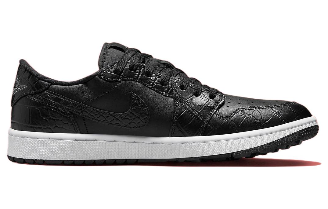 Air Jordan 1 Low Golf \'Black Crocodile\'  DD9315-003 Iconic Trainers