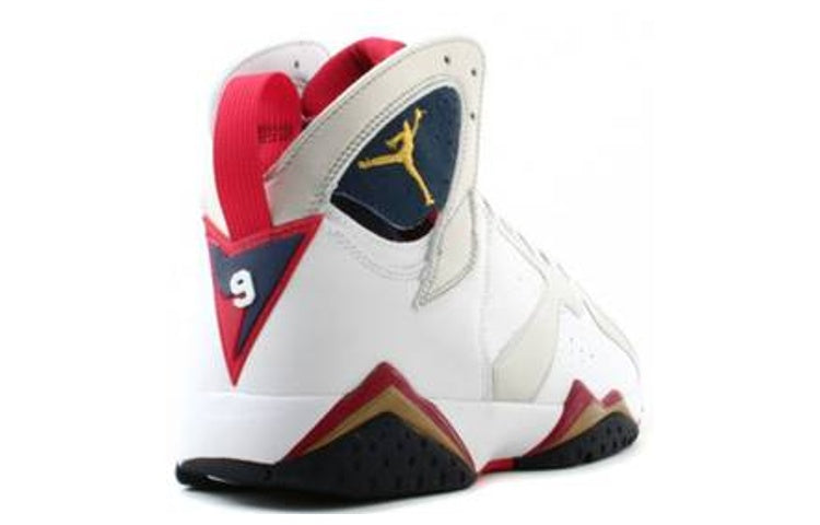 Air Jordan 7 Retro \'Olympic\' 2004  304775-171 Iconic Trainers