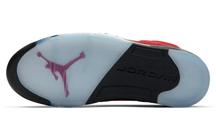Air Jordan 5 Retro 'Raging Bull' 2021 DD0587-600 Signature Shoe - Click Image to Close
