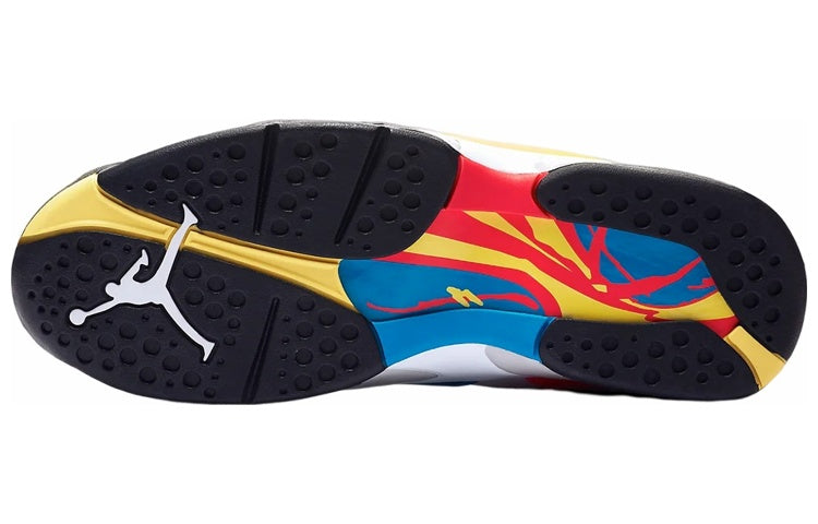 Air Jordan 8 Retro SP SE \'Multi-Color\'  BQ7666-100 Signature Shoe