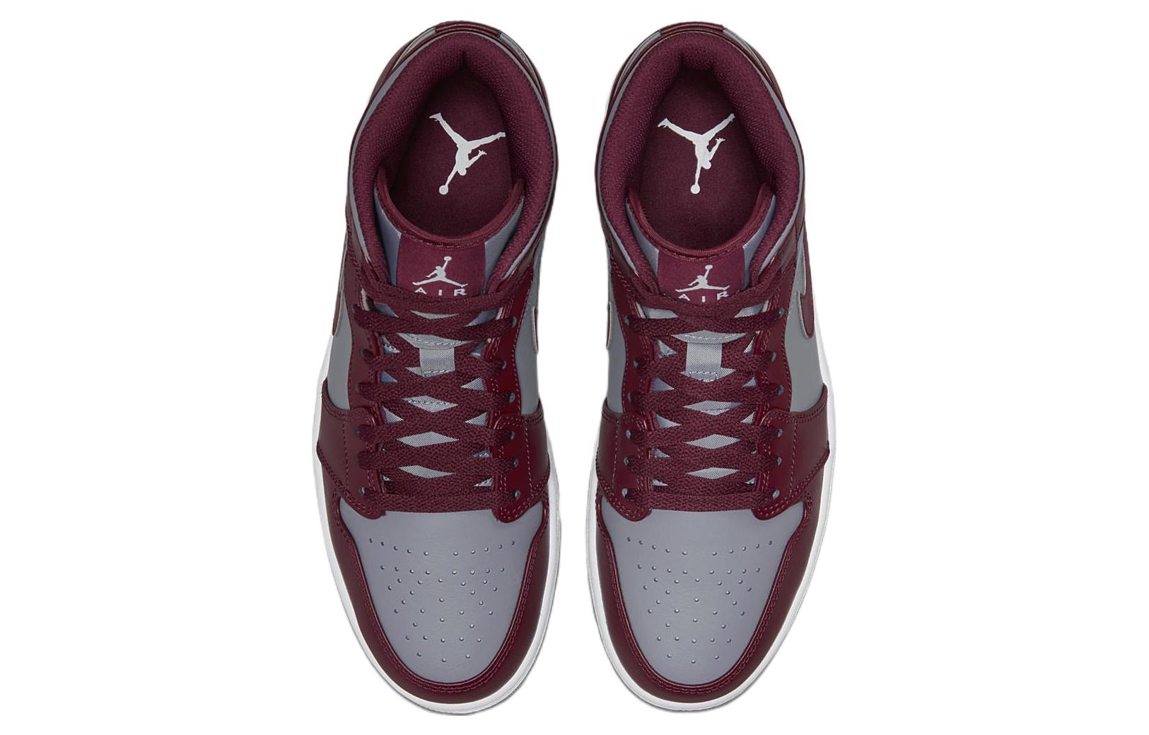 Air Jordan 1 Mid \'Cherrywood Red\'  DQ8426-615 Classic Sneakers