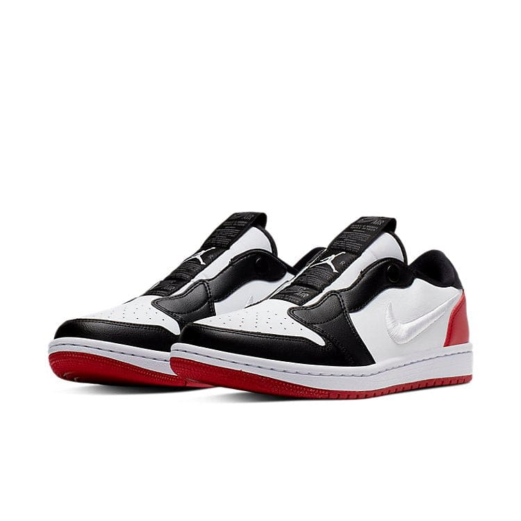 (WMNS) Air Jordan 1 Low Slip \'Black Toe\'  AV3918-102 Vintage Sportswear