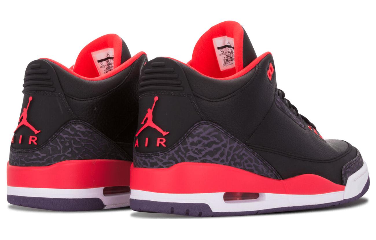 Air Jordan 3 Retro \'Crimson\'  136064-005 Cultural Kicks