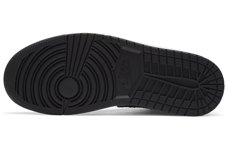 Air Jordan 1 Mid SE \'South Beach Black\'  852542-116 Classic Sneakers