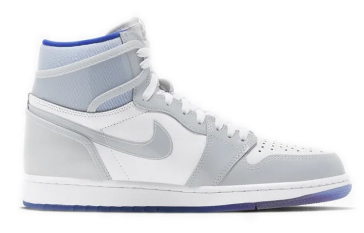 Air Jordan 1 High Zoom \'Racer Blue\'  CK6637-104 Signature Shoe