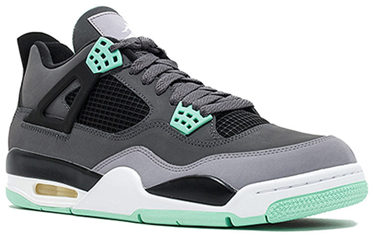 Air Jordan 4 Retro \'Green Glow\'  308497-033 Vintage Sportswear