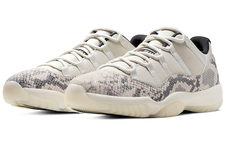 Air Jordan 11 Retro Low \'Light Bone Snakeskin\'  CD6846-002 Antique Icons