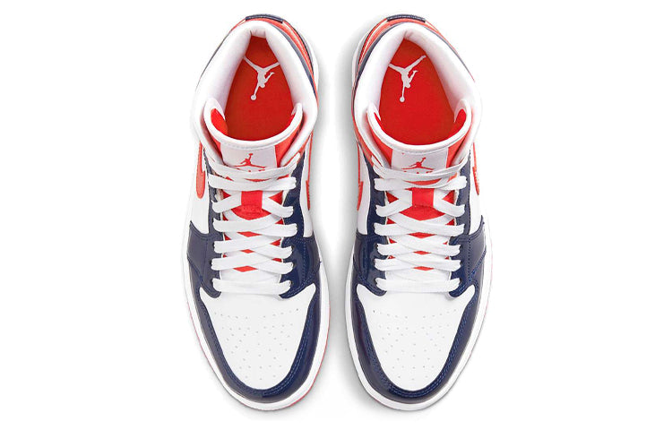 (WMNS) Air Jordan 1 Mid \'Champ Colors\'  DJ5984-400 Classic Sneakers