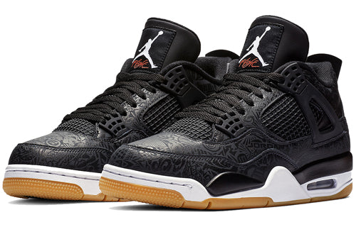 Air Jordan 4 Retro \'Black Laser\'  CI1184-001 Classic Sneakers