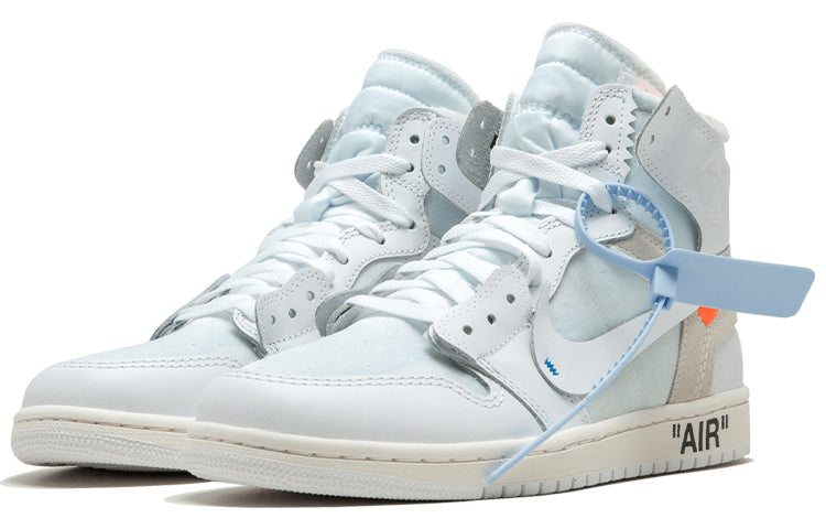 Off-White x Air Jordan 1 Retro High OG \'White\' 2018  AQ0818-100 Epochal Sneaker