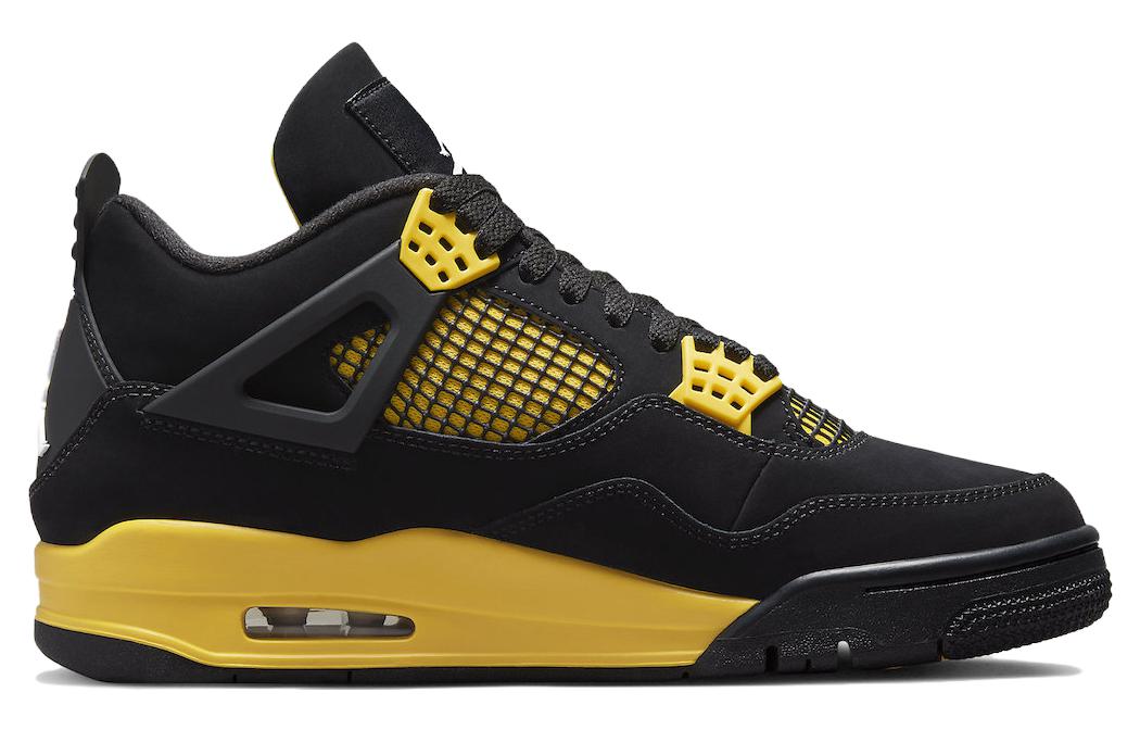 Air Jordan 4 Retro \'Thunder\'  DH6927-017 Cultural Kicks