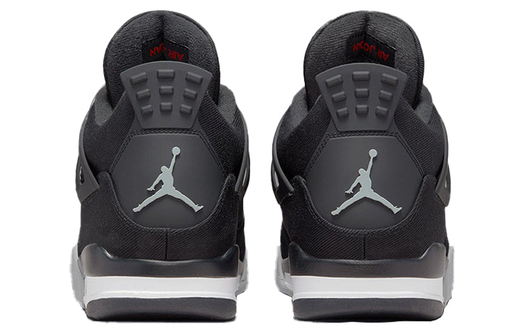 Air Jordan 4 Retro SE \'Black Canvas\'  DH7138-006 Iconic Trainers