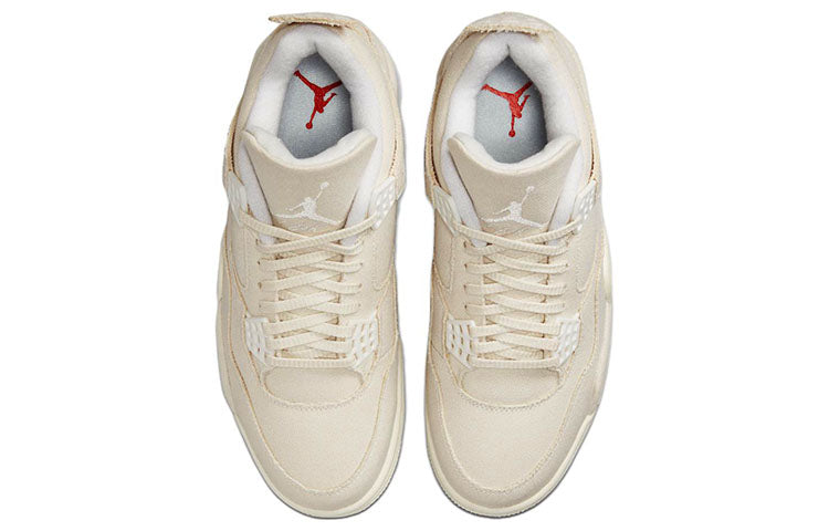 (WMNS) Air Jordan 4 Retro \'Blank Canvas\'  DQ4909-100 Epochal Sneaker