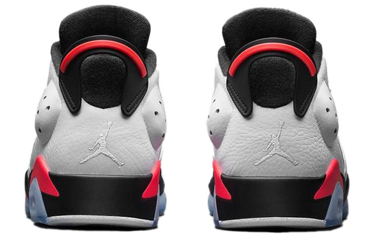 Air Jordan 6 Low \'White Infrared\'  304401-123 Classic Sneakers