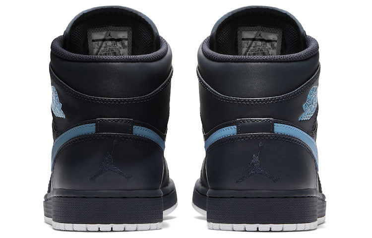 Air Jordan 1 Mid \'Obsidian\'  554724-405 Cultural Kicks