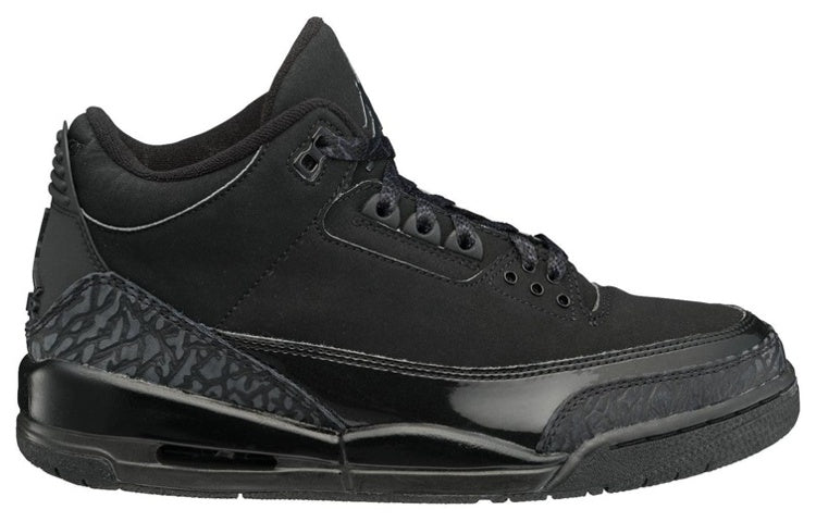 Air Jordan 3 Retro \'Black Cat\'  136064-002 Vintage Sportswear