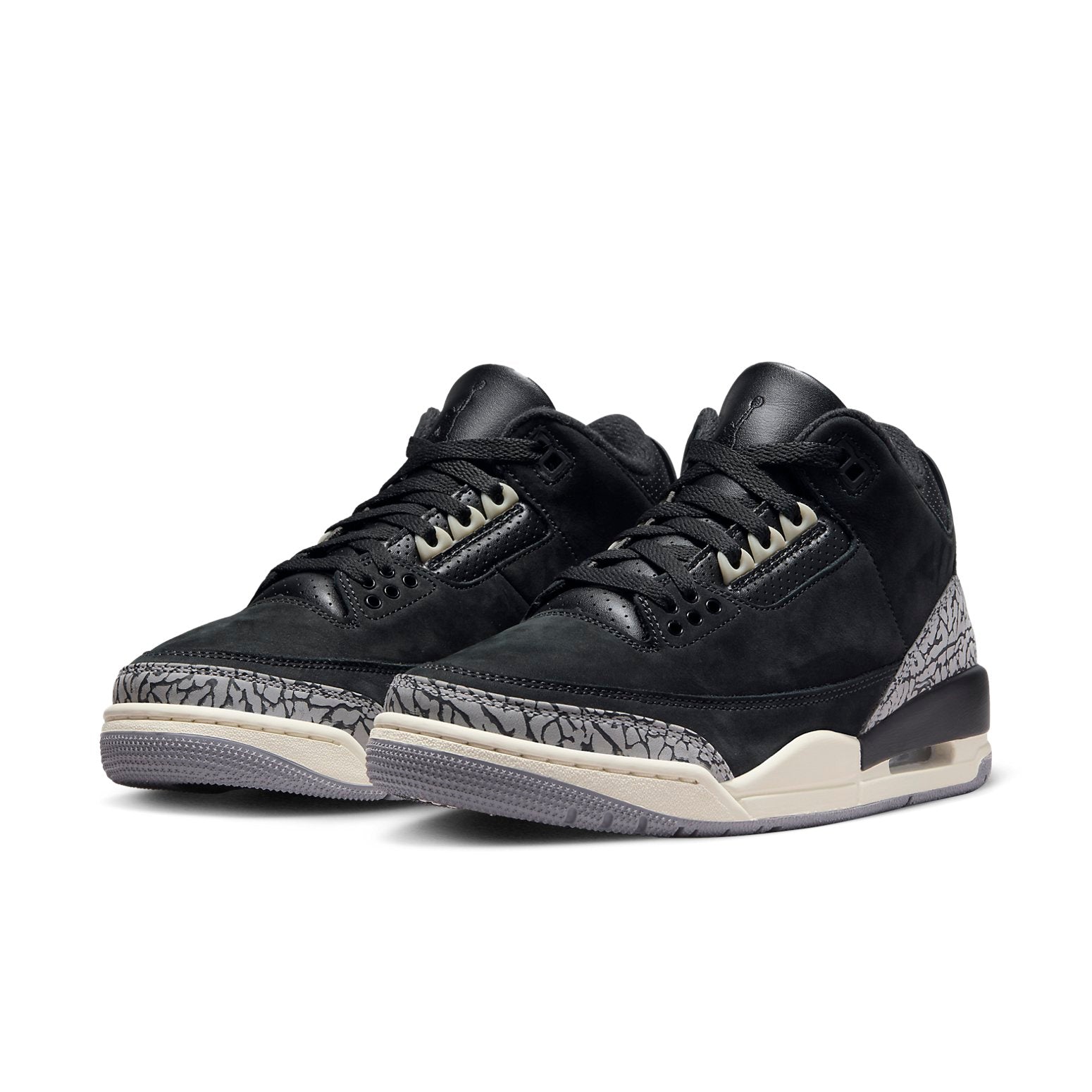 (WMNS) Air Jordan 3 Retro \'Off Noir\'  CK9246-001 Classic Sneakers