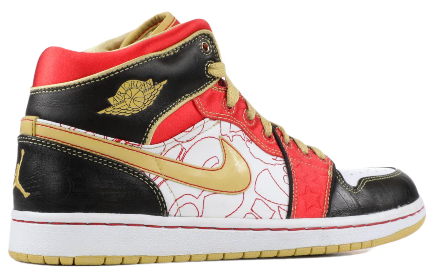 Air Jordan 1 Retro High OG \'Ignite Shanghai\'  555088-040 Cultural Kicks