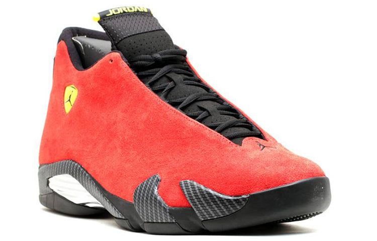 Air Jordan 14 Retro \'Ferrari\'  654459-670 Epoch-Defining Shoes