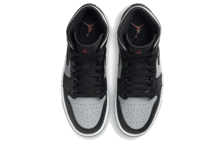 Air Jordan 1 Mid \'Shadow\'  554724-096 Classic Sneakers