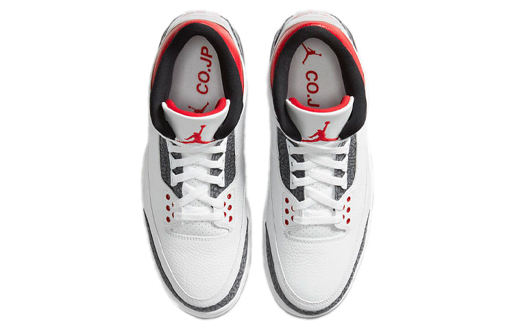 Air Jordan 3 SE-T \'Fire Red\' Japan Exclusive  CZ6433-100 Classic Sneakers