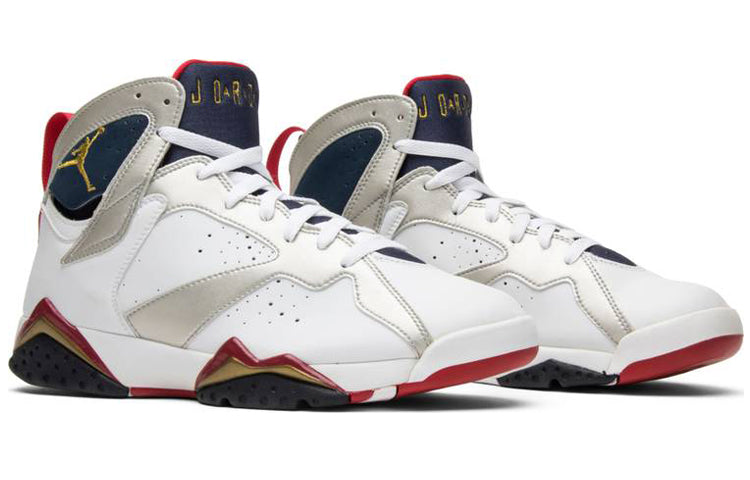 Air Jordan 7 Retro \'Olympic\' 2012  304775-135 Classic Sneakers