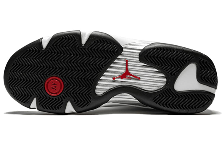 Air Jordan 14 Retro \'Black Toe\' 2014  487471-102 Antique Icons