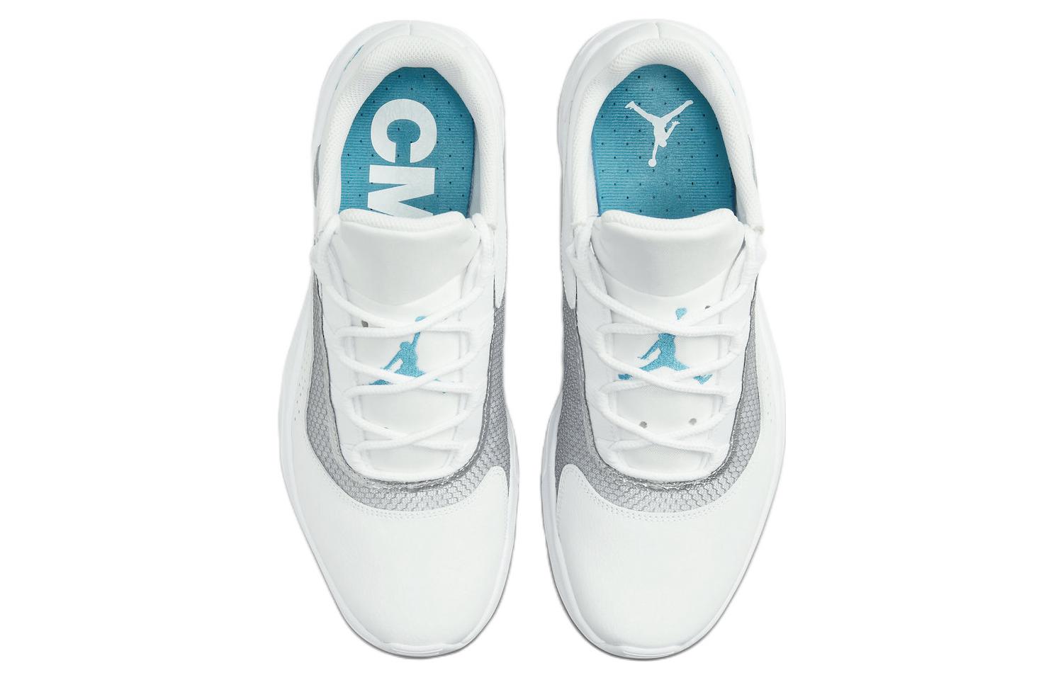 Air Jordan 11 CMFT Low \'White Neo Turquoise\'  DX9259-100 Epoch-Defining Shoes