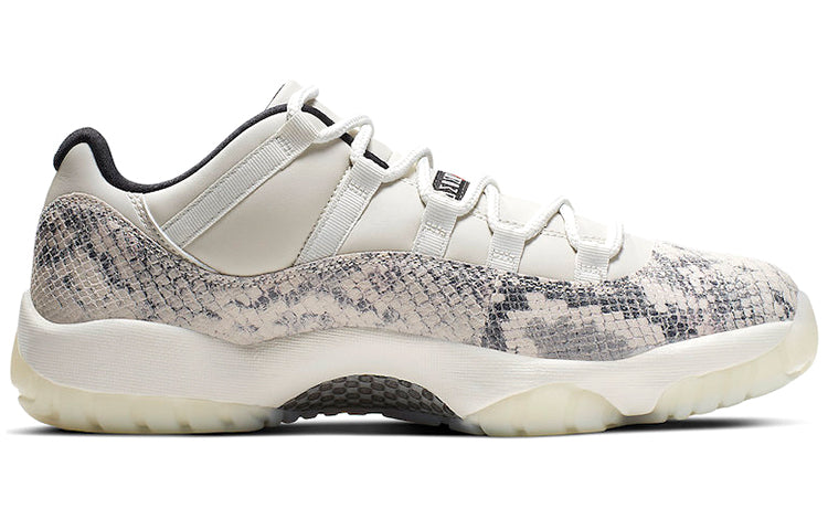 Air Jordan 11 Retro Low \'Light Bone Snakeskin\'  CD6846-002 Antique Icons