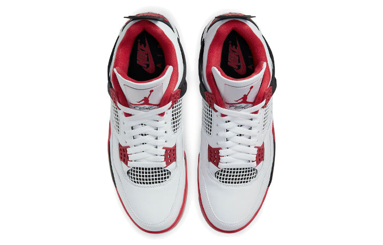 Air Jordan 4 Retro OG \'Fire Red\' 2020  DC7770-160 Signature Shoe