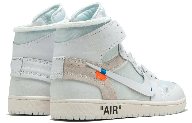 Off-White x Air Jordan 1 Retro High OG \'White\' 2018  AQ0818-100 Epochal Sneaker