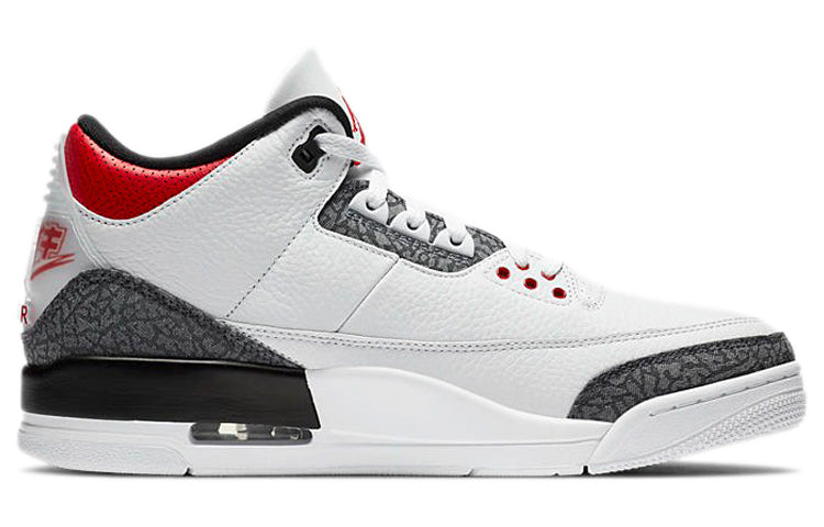 Air Jordan 3 SE-T \'Fire Red\' Japan Exclusive  CZ6433-100 Classic Sneakers